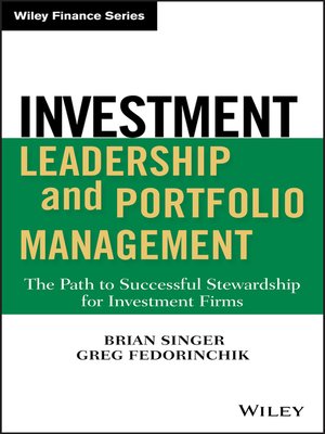 cover image of Investment Leadership and Portfolio Management